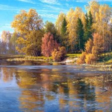 Схема вышивки «Осень»