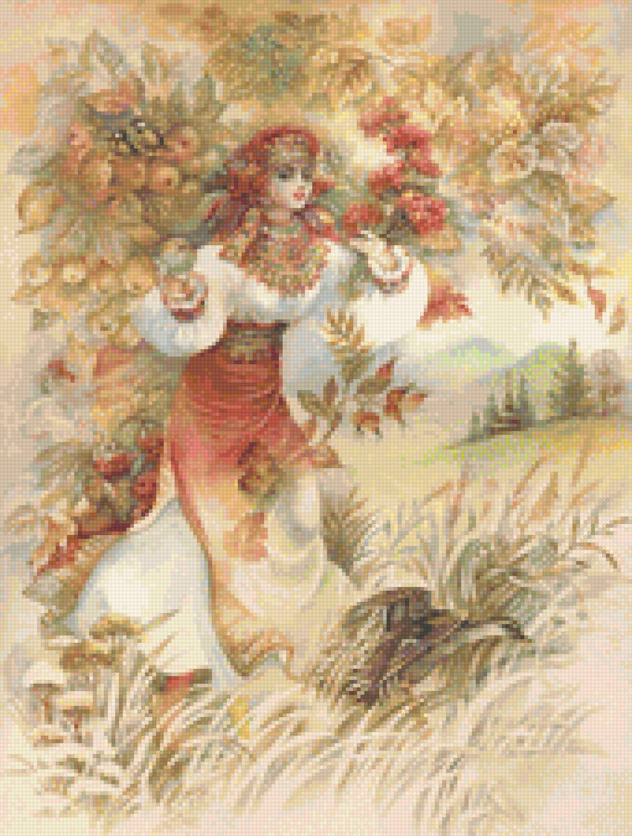 україночка - літо, калина - предпросмотр