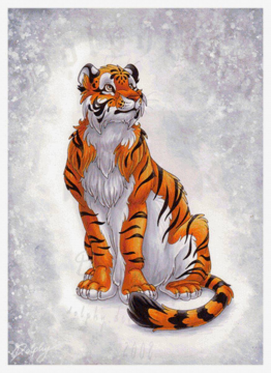 Тигр - детские - предпросмотр