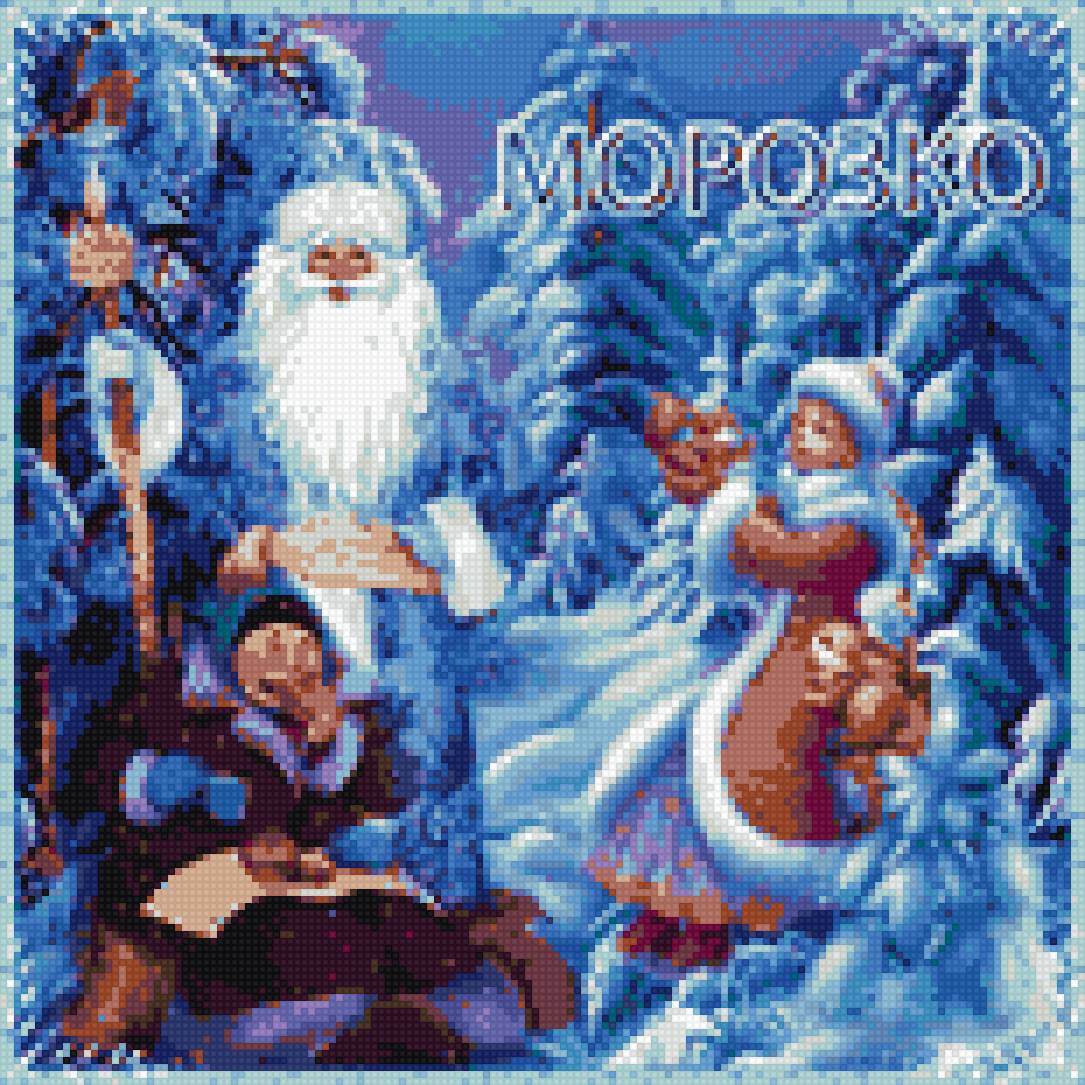 морозко - зима, снег - предпросмотр