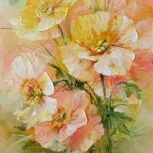 Схема вышивки «Маки»