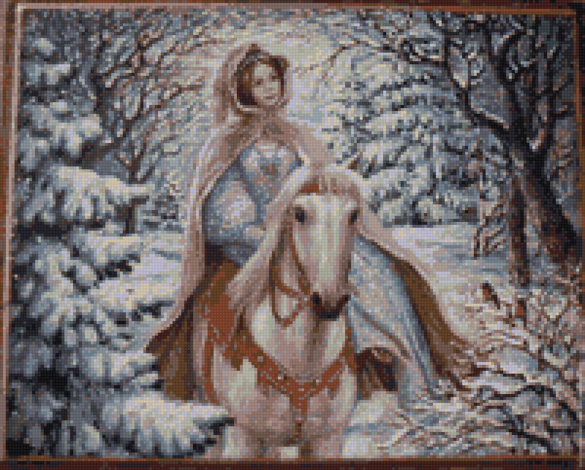 попелюшка - три горішки, зима - предпросмотр