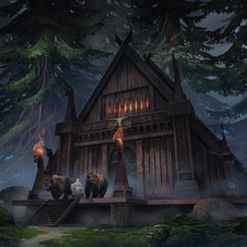 Схема вышивки «Сказочный лес»