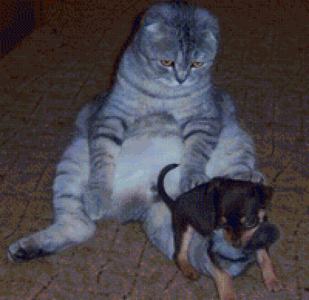 Волкодав - кошка, собака - предпросмотр