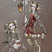 Схема вышивки «графика»