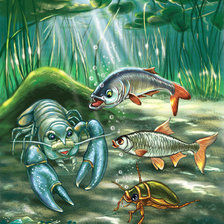 Схема вышивки «Подводный мир»