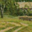 Предпросмотр схемы вышивки «летом в деревне» (№1627019)