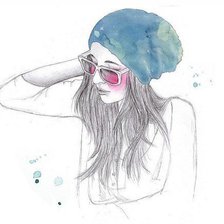 Схема вышивки «девчонка»