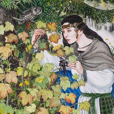 Схема вышивки «Наблюдение»