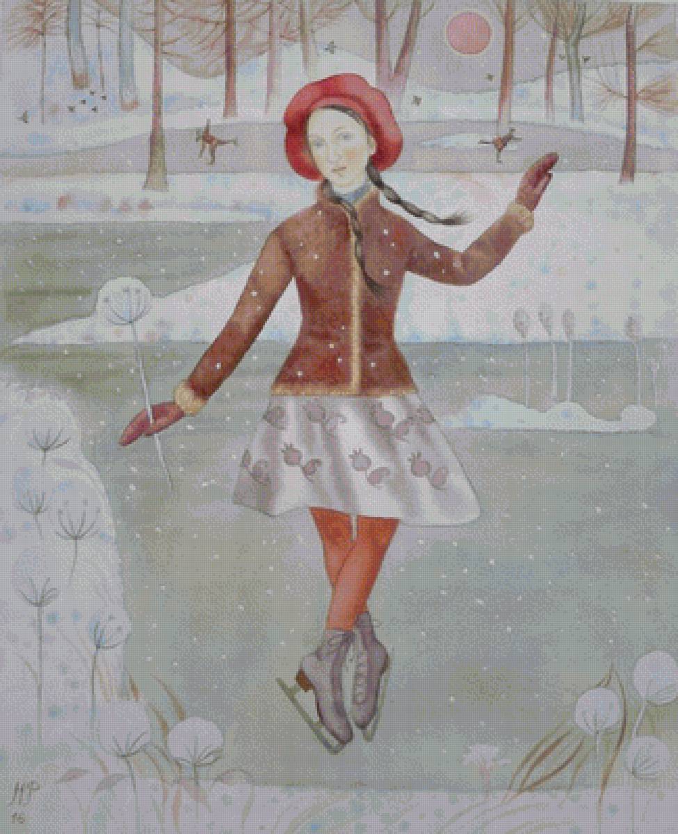 на катке - предпросмотр