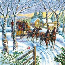 зимняя пргулка