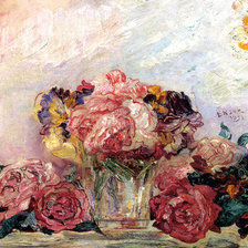 Схема вышивки «roses»