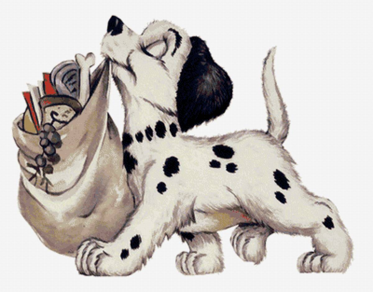 №1628014 - собака, далматинец., праздник - предпросмотр