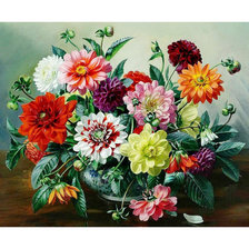 Схема вышивки «1234»