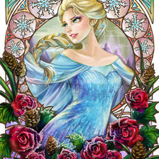 Схема вышивки «Frozen Disney»