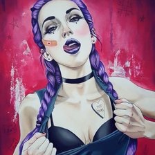 Схема вышивки «21»