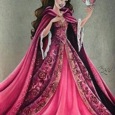 Схема вышивки «Beauty and the beast disney 2»