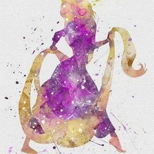 Схема вышивки «Tangled Disney»