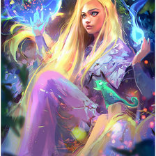 Схема вышивки «Tangled Disney»