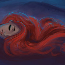 Схема вышивки «Ariel Disney»