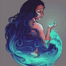 Схема вышивки «Moana Disney»