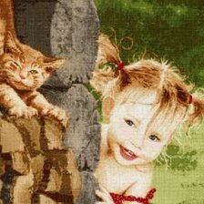 Схема вышивки «Озорница»