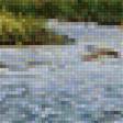 Предпросмотр схемы вышивки «Лесной ручей» (№1628622)