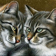 Схема вышивки «Сестрички»