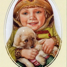 Схема вышивки «В обиду не дам!»