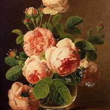 Схема вышивки «Розы 3d»