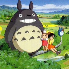 Схема вышивки «Тоторо»