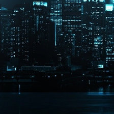 Схема вышивки «Ночной город 1»