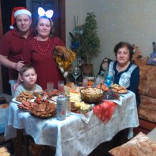 Схема вышивки «Моя семья»