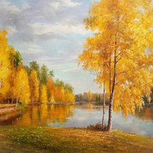 Схема вышивки «осень»