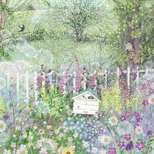 Схема вышивки «на природе»