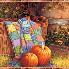 Схема вышивки «осень»