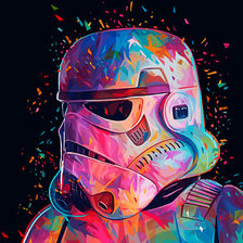 Схема вышивки «Штурмовик»