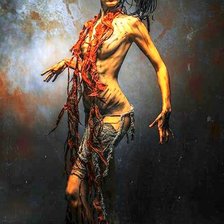 Схема вышивки «Дева»