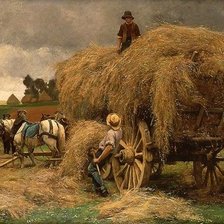 Схема вышивки «sianokosy»