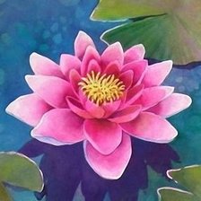 Схема вышивки «Лотос»