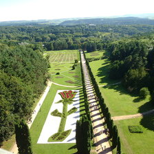 Схема вышивки «Долина роз в Кисловодске»