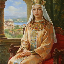 Схема вышивки «Царица»