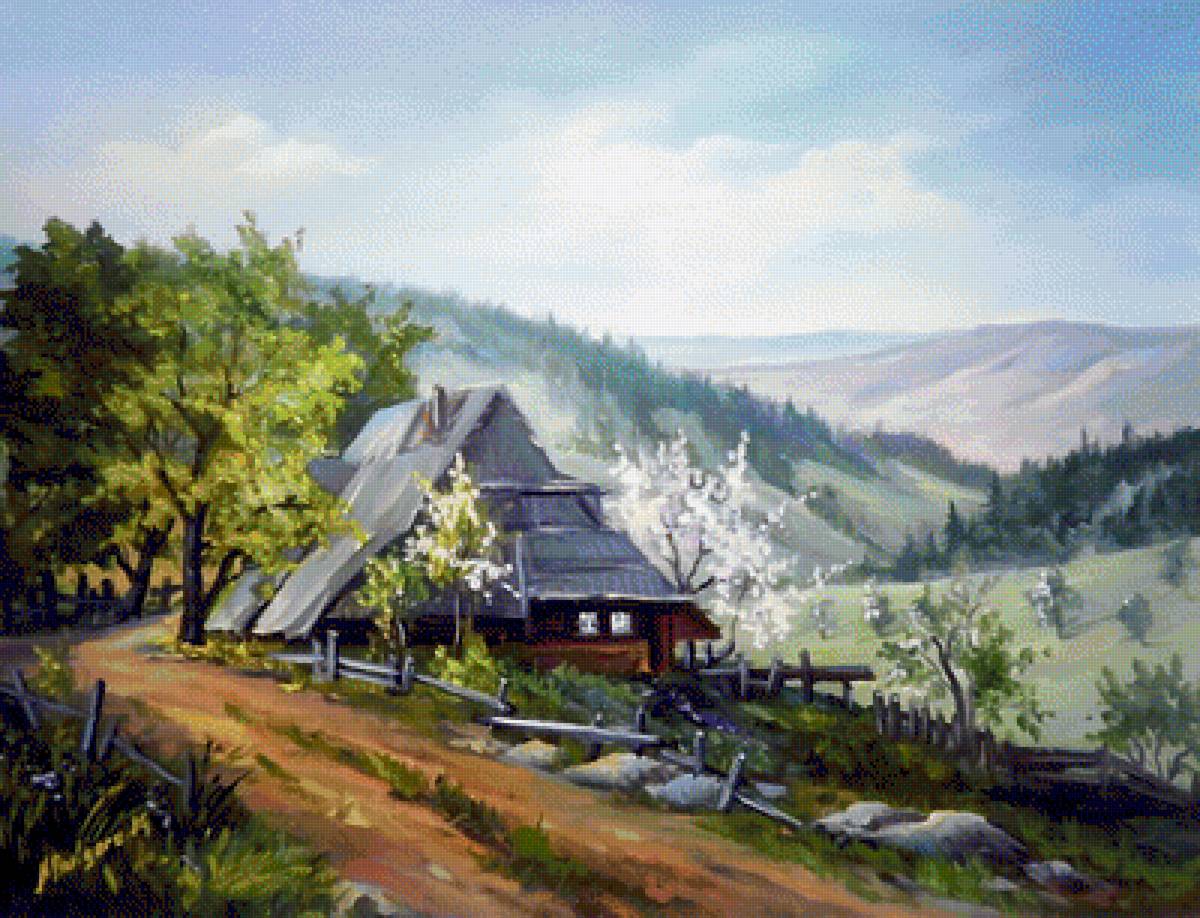 wiosna w górach - предпросмотр