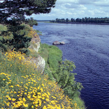 Схема вышивки «Речные просторы»