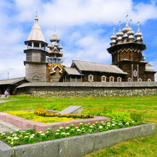 Схема вышивки «Кижи»