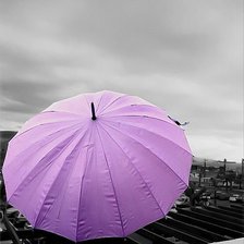 Схема вышивки «Сиреневый зонт»