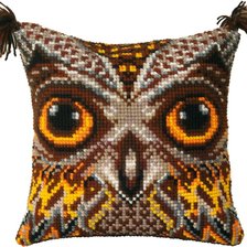 Схема вышивки «сова»