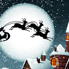 Схема вышивки «Санта»