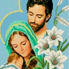 Схема вышивки «Святая сямья»