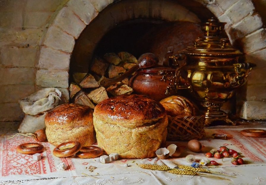 хлеб - натюрморт - оригинал